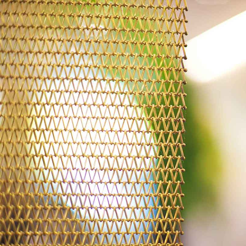 Woven decorative mesh