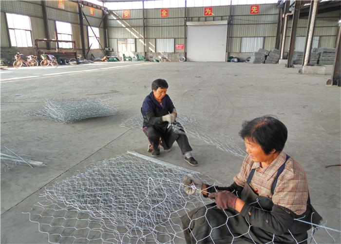 Hexagonal Metal Gabion Baskets Wear Resistant For Soil Erosion Protection