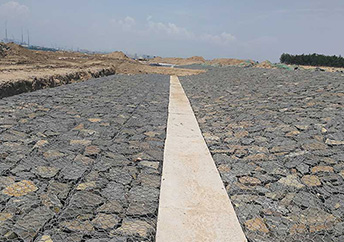 Hexagonal Gabion for river bank protection