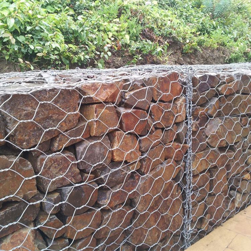 Factory price wire mesh stone cage gabion baskets