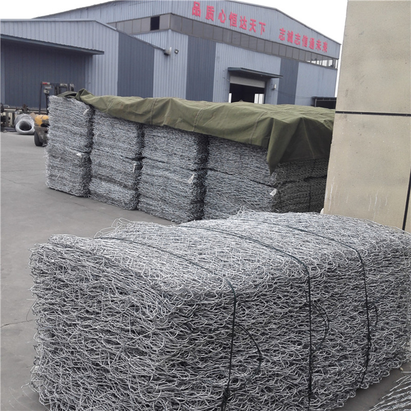 Zinc coated gabion box